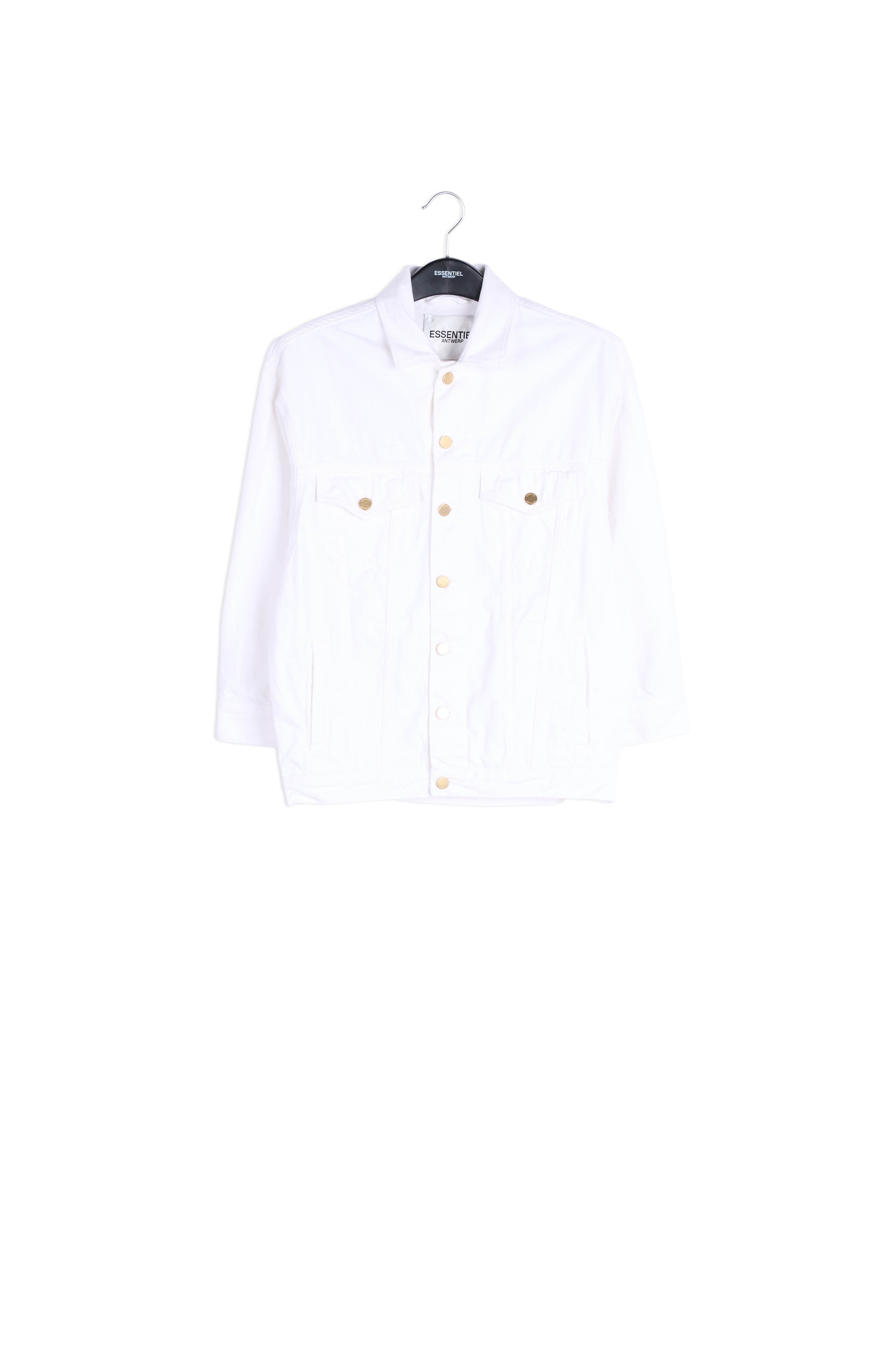 Veste en jean oversize blanc cassé RE—SSENTIEL | Essentiel second hand