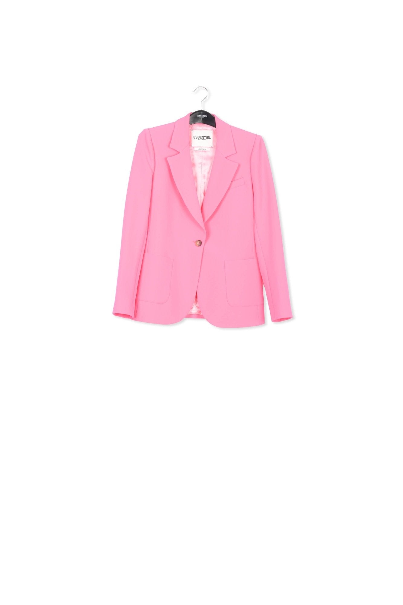 Veste cintrée rose fluo RE—SSENTIEL | Essentiel second hand
