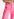 Jean rose fluo aux jambes larges Faume - seconde main