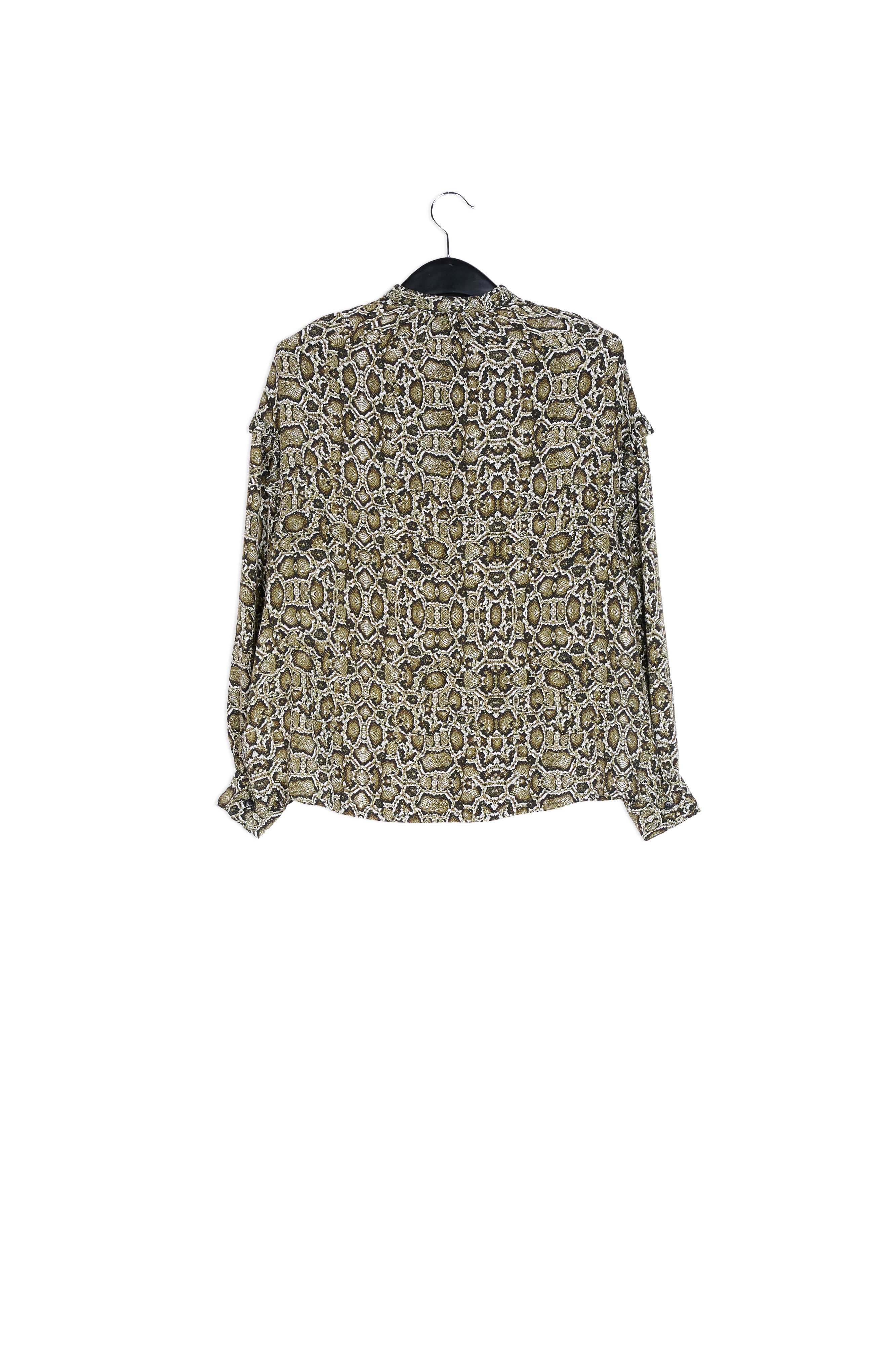 Oversized frilled shirt RE—SSENTIEL | Essentiel second hand