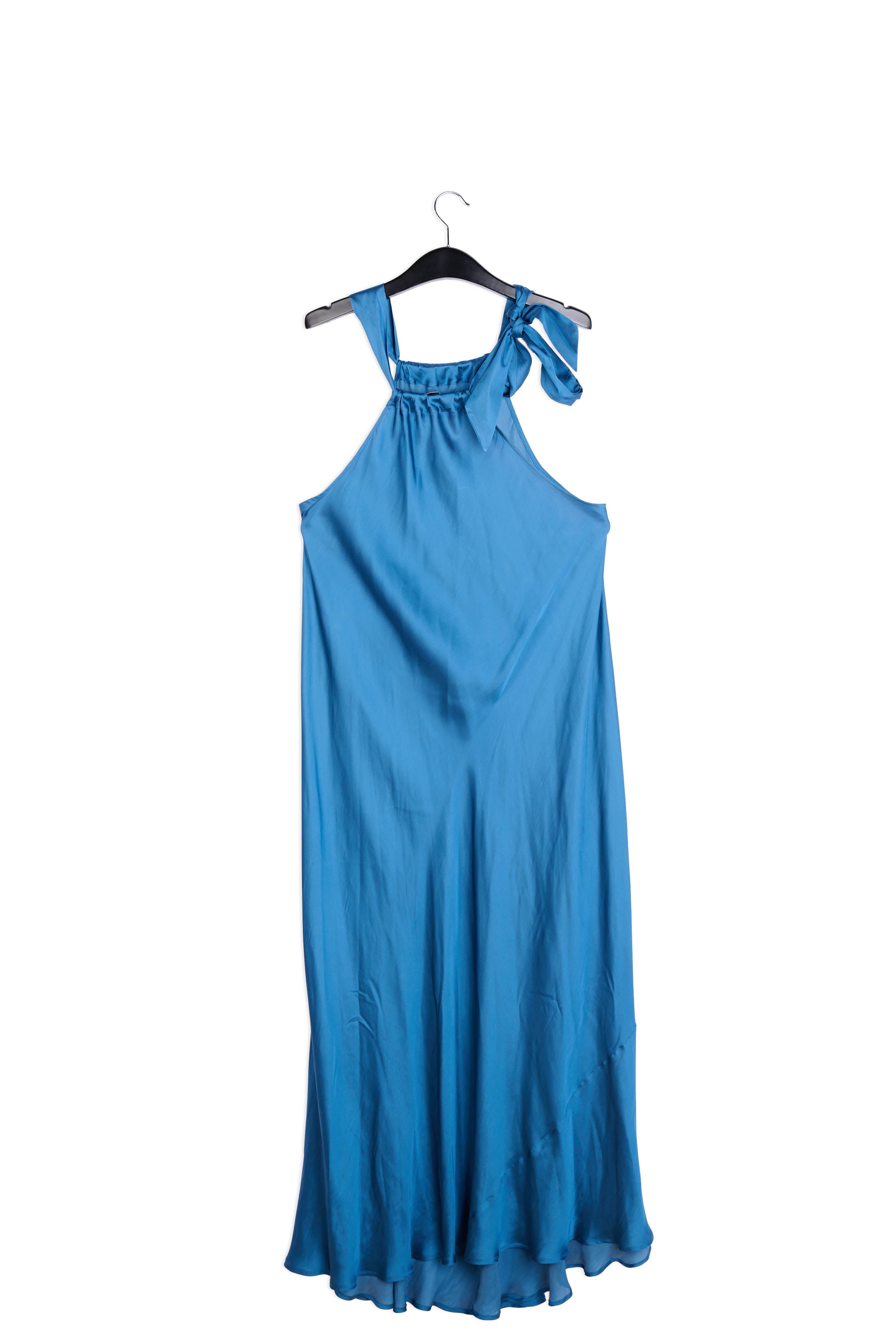Blue maxi dress RE—SSENTIEL | Essentiel second hand