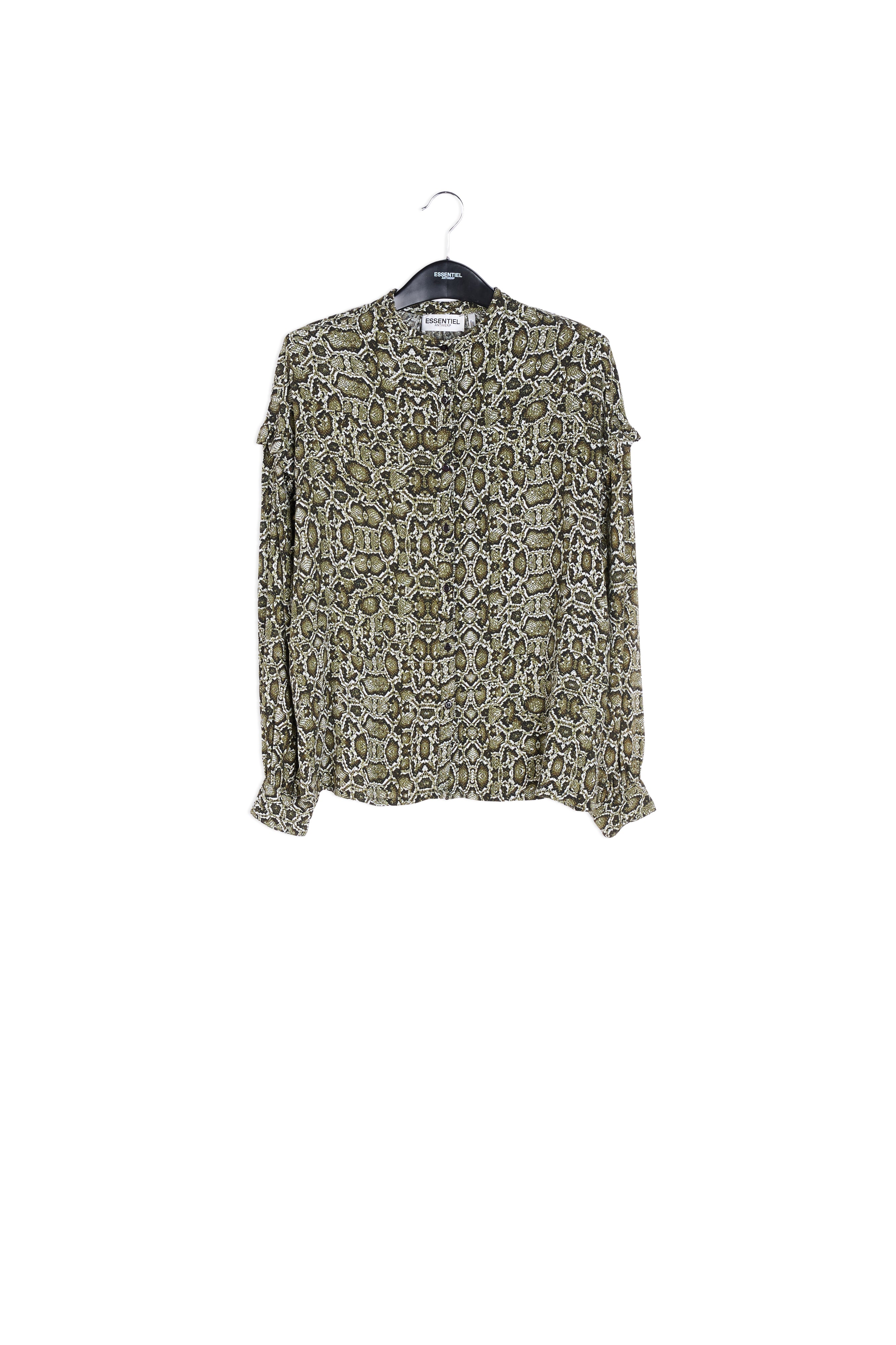 Oversized frilled shirt RE—SSENTIEL | Essentiel second hand