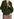Cardigan en tricot vert pin aux manches volumineuses Faume - seconde main