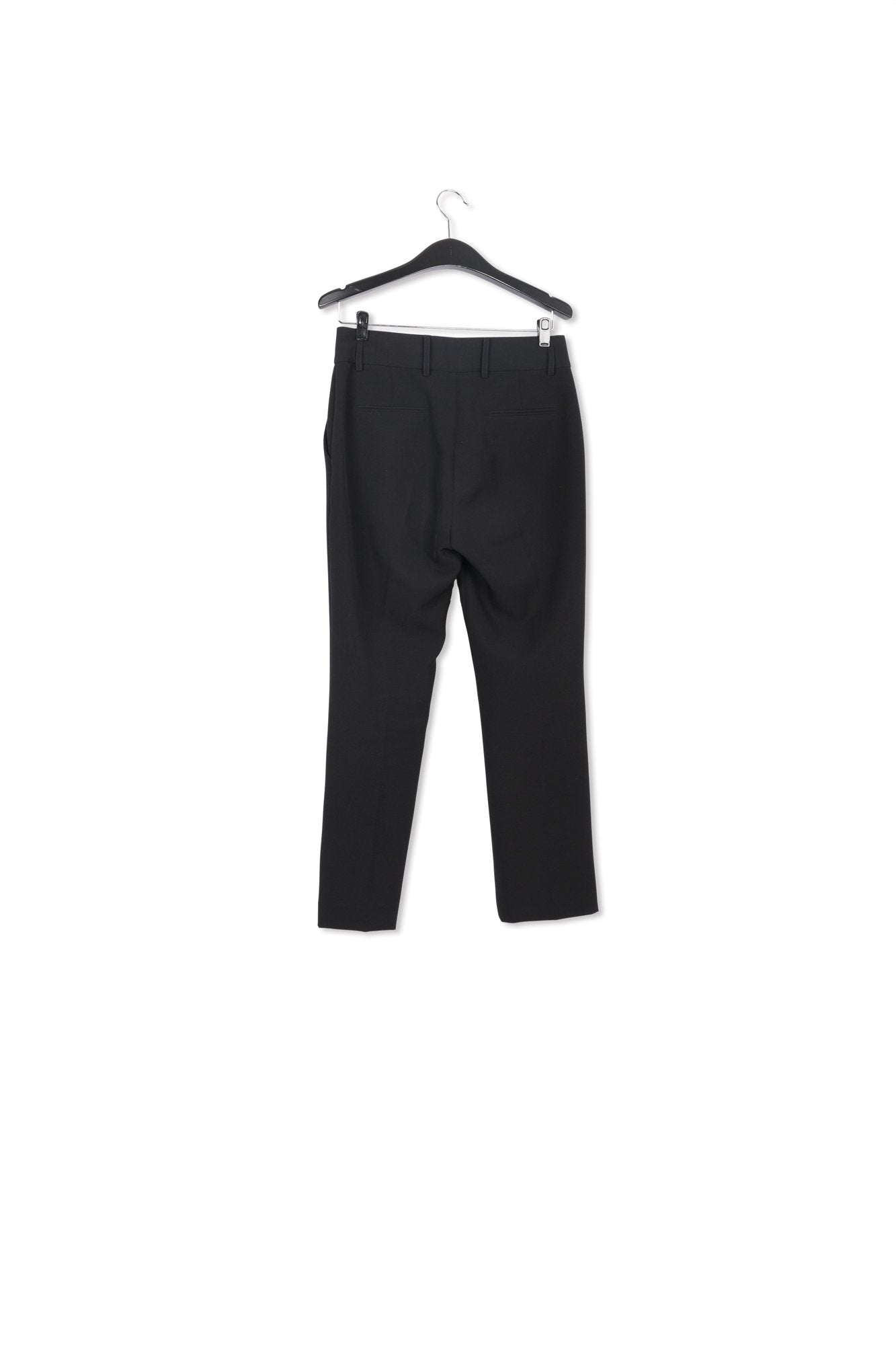 Black tapered-leg pants RE—SSENTIEL | Essentiel second hand