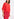 Jupe midi en tricot mêlé rouge et rose Faume - seconde main