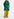 Dark green hooded puffer coat Faume - seconde main