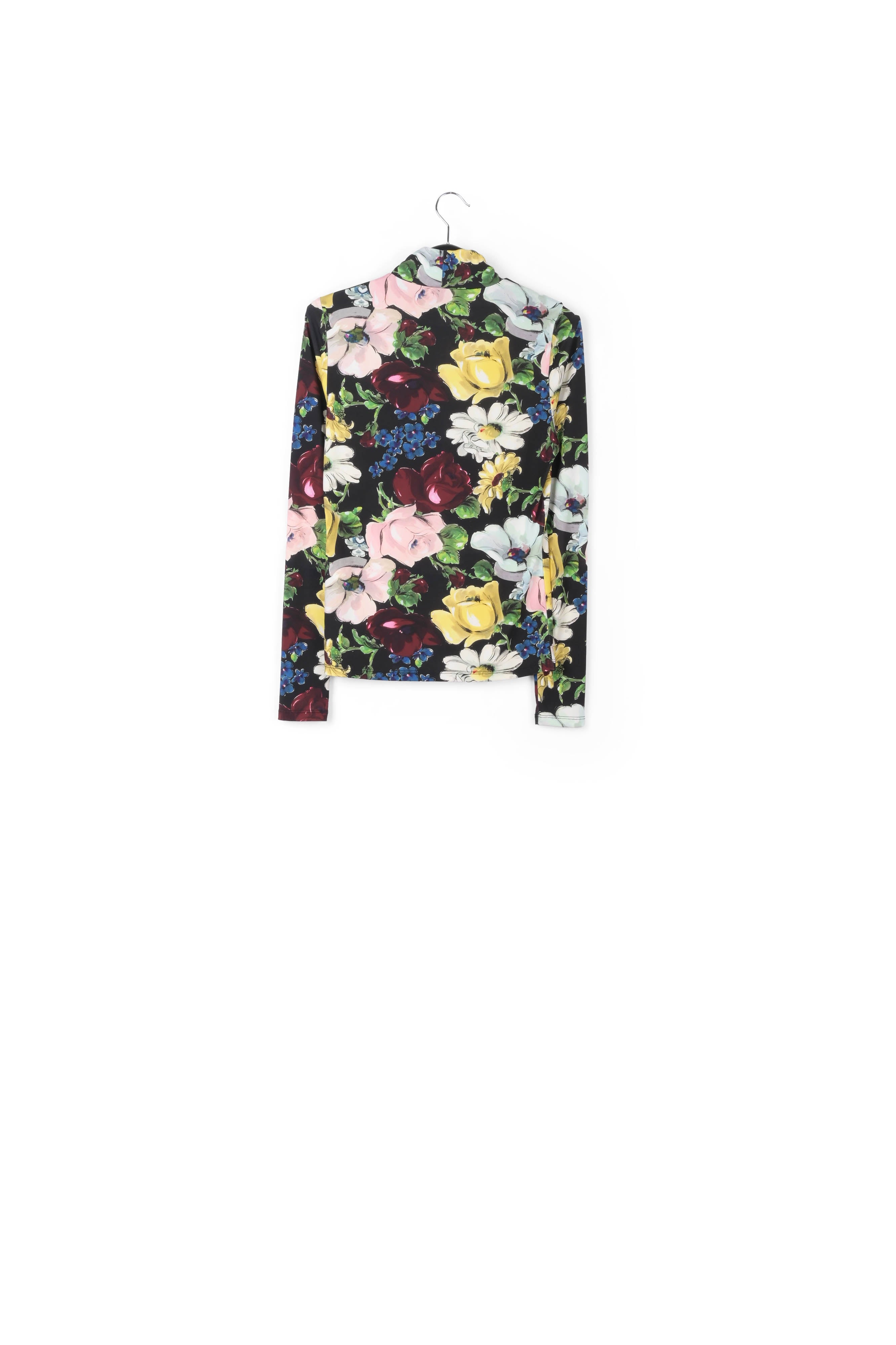 Text print turtleneck top RE—SSENTIEL | Essentiel second hand