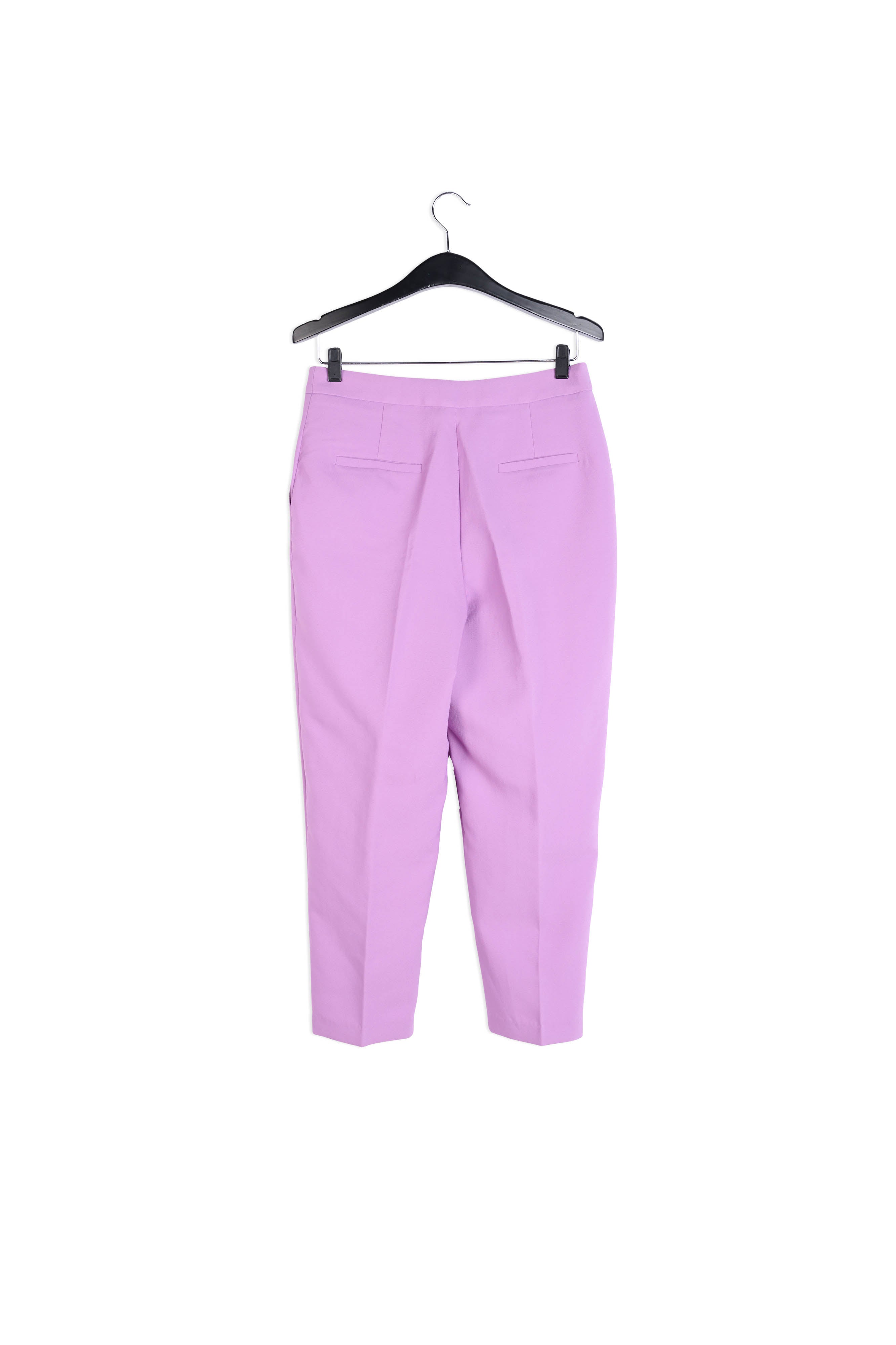 Purple classic tailored trousers RE—SSENTIEL | Essentiel second hand