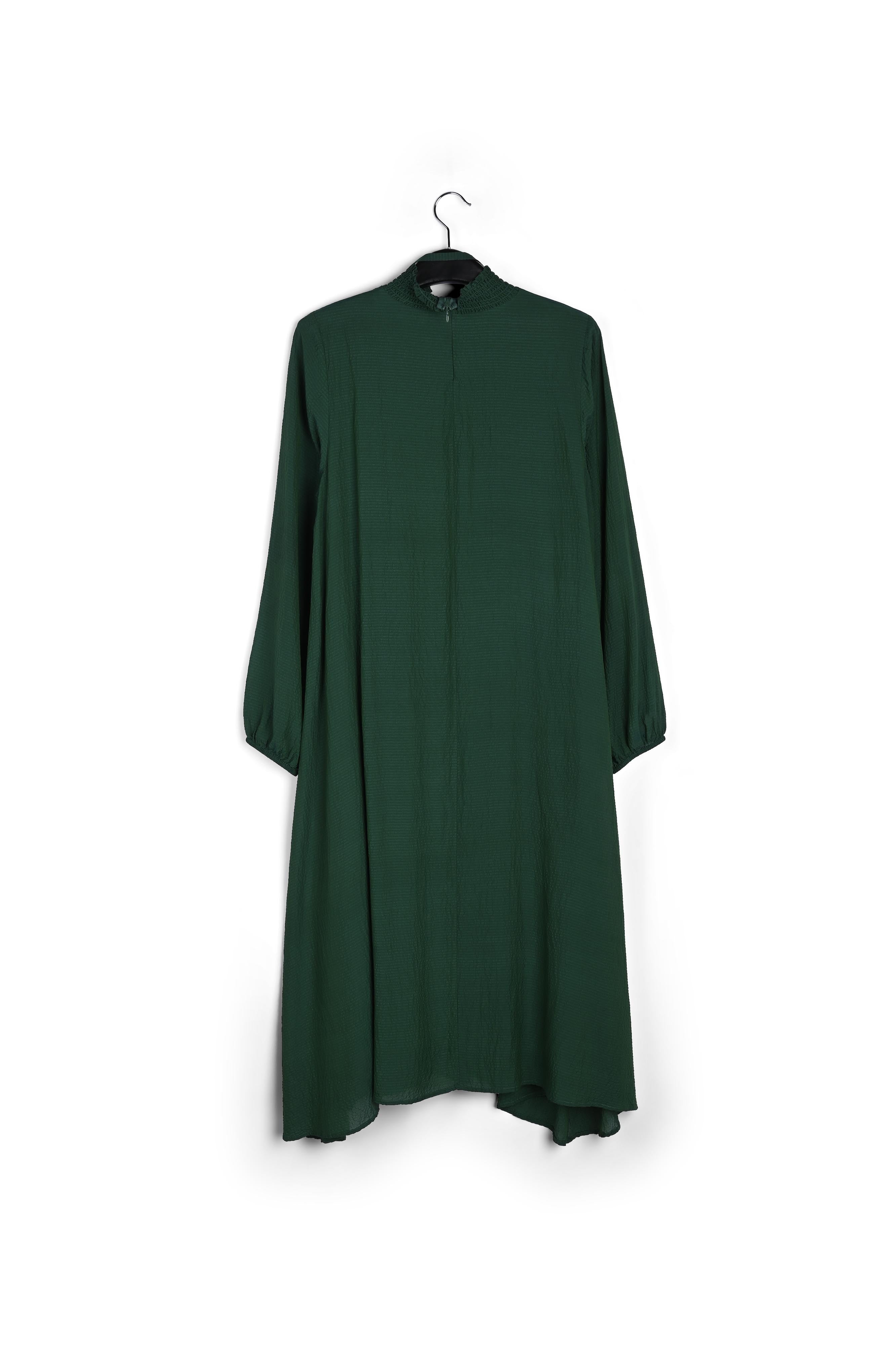 Robe midi vert foncé RE—SSENTIEL | Essentiel second hand