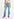 Cropped high-rise blue jeans Faume - seconde main