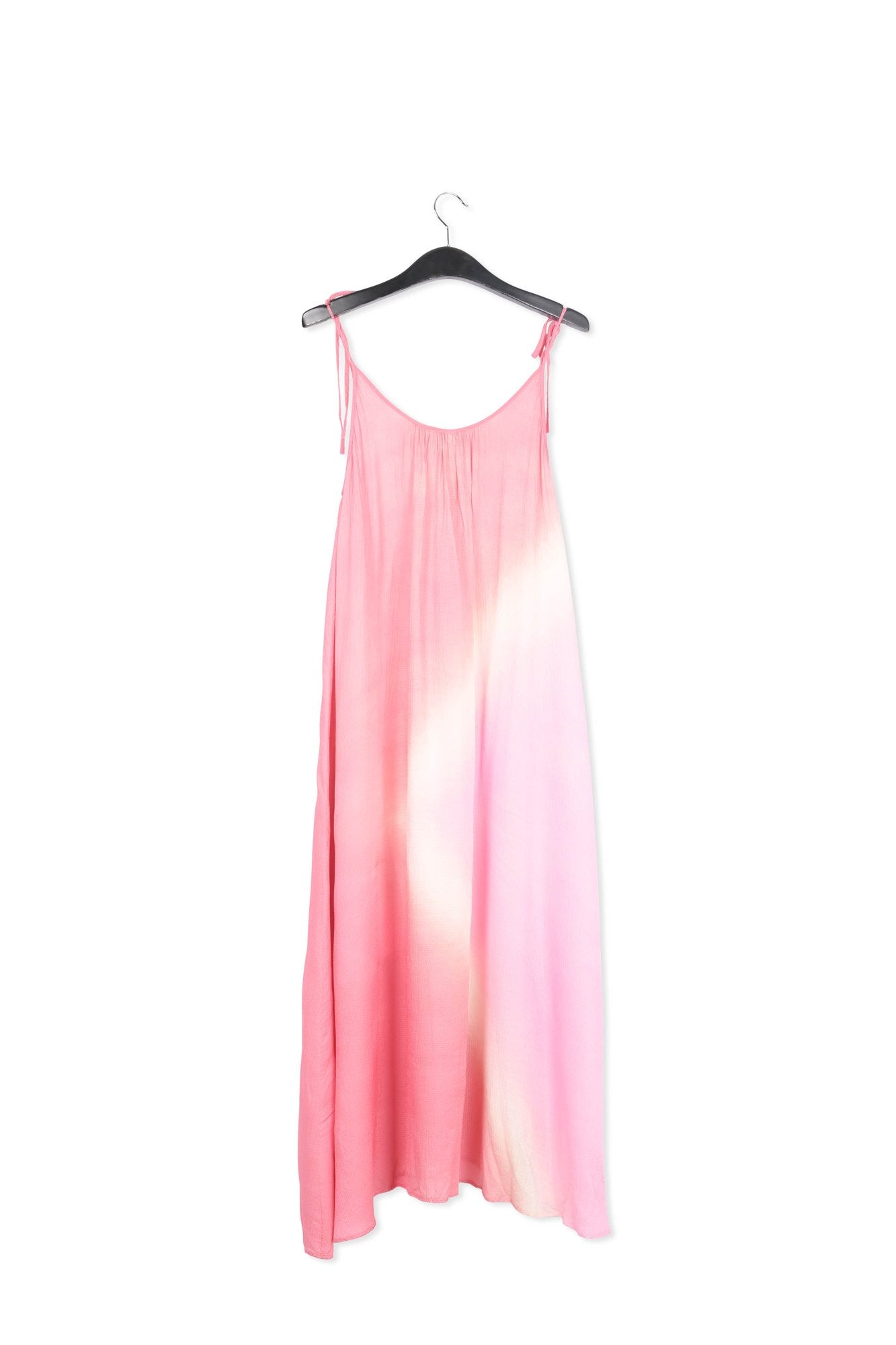 Light pink strappy tie-dye maxi dress RE—SSENTIEL | Essentiel second hand