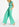 T-shirt turquoise en lurex Faume - seconde main