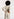 Beige belted denim jumpsuit Faume - seconde main
