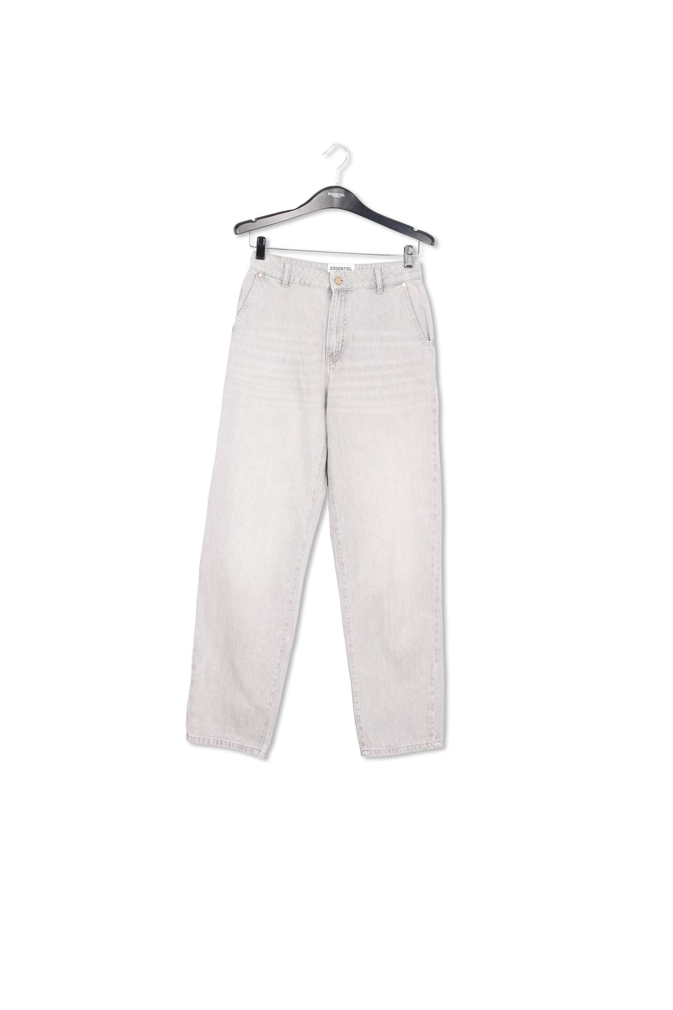 Grey denim boyfriend jeans RE—SSENTIEL | Essentiel second hand