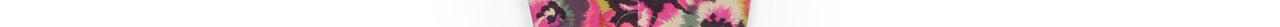 Midirok van stretch jersey met bloemen en ruches Faume - seconde main