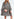 Zebra print and dots A-line mini dress Faume - seconde main