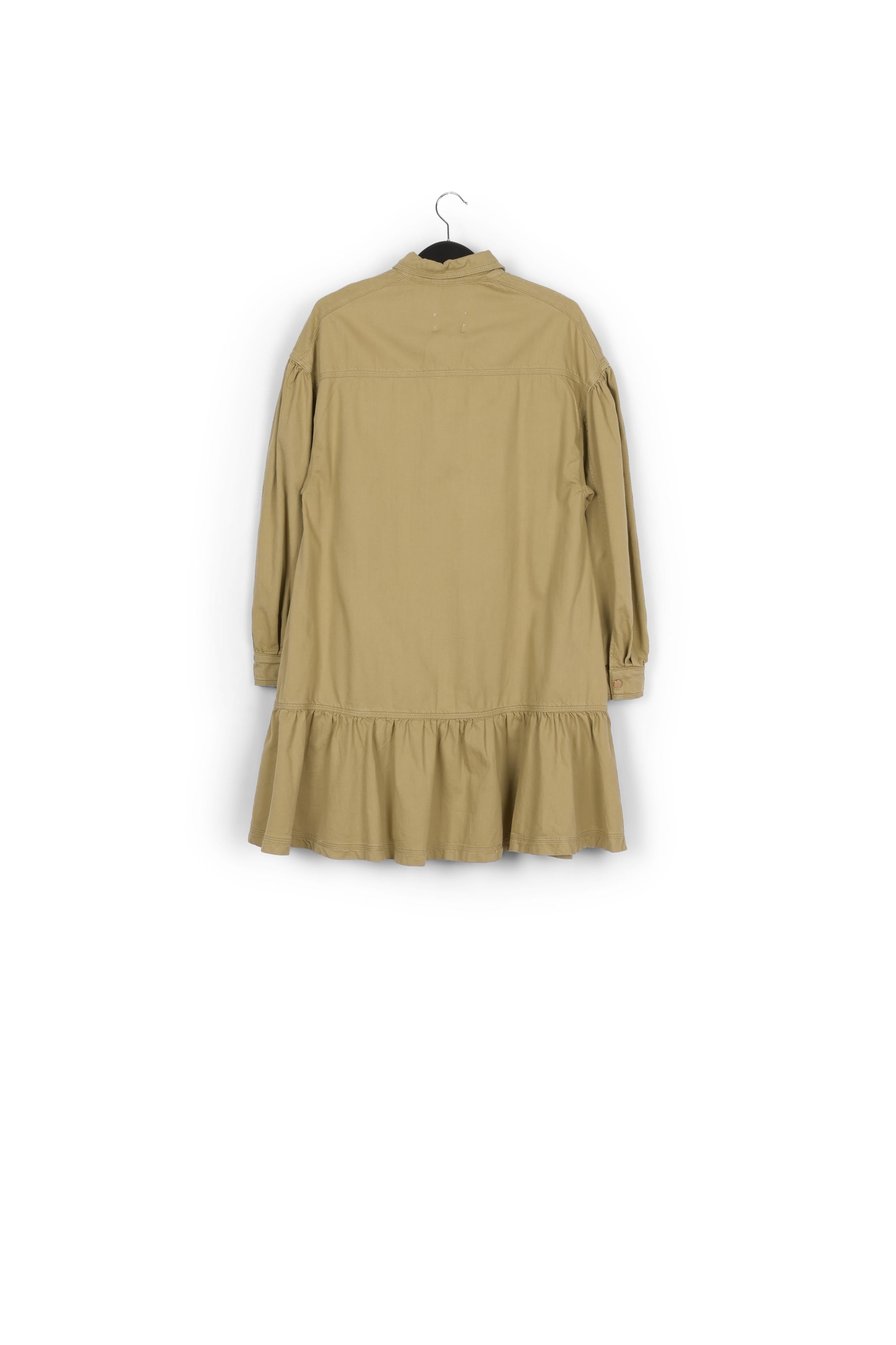 Beige denim mini dress RE—SSENTIEL | Essentiel second hand