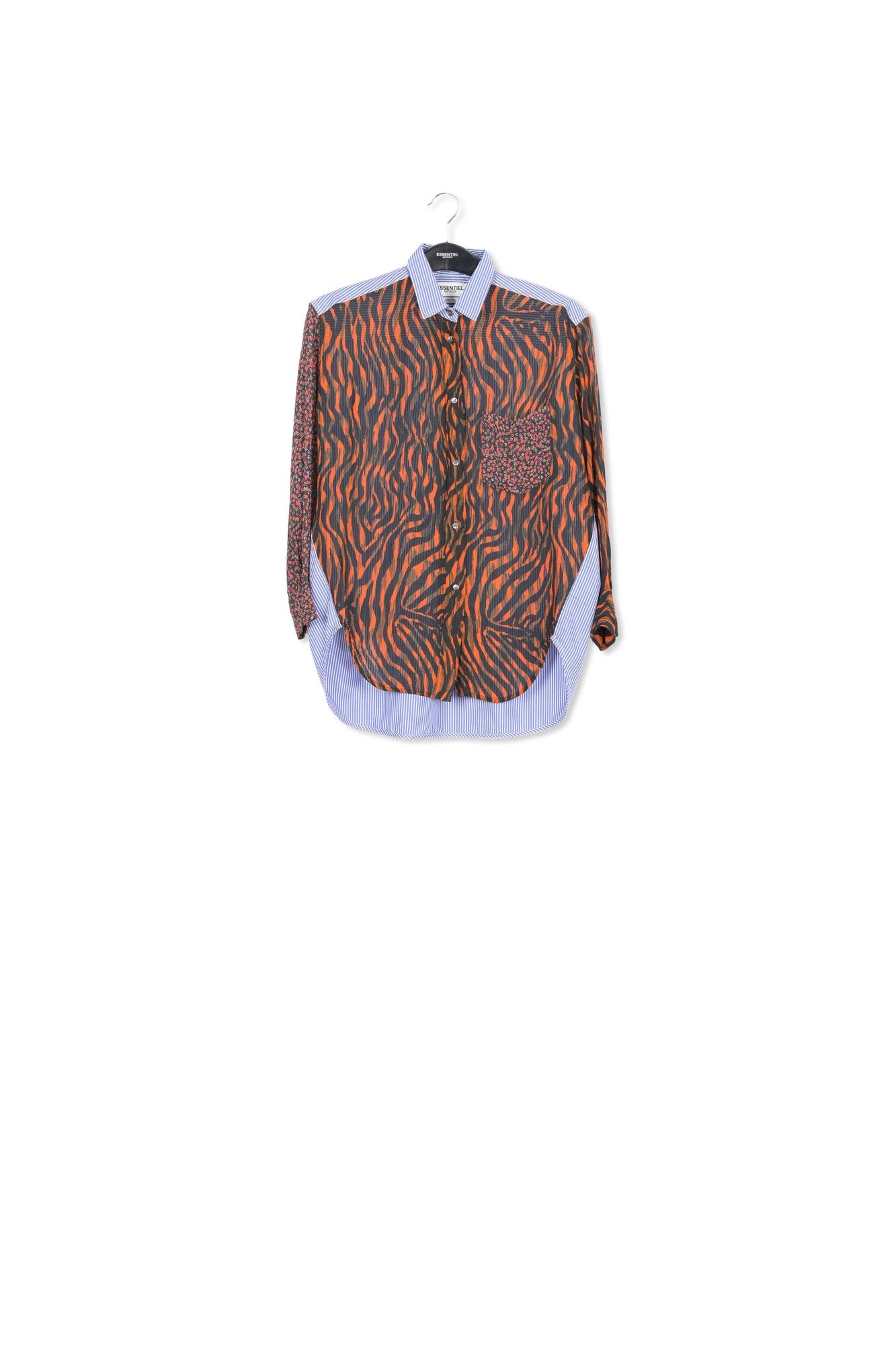 Mixed print shirt RE—SSENTIEL | Essentiel second hand