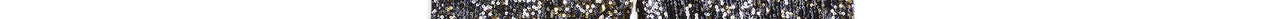 Black and gold sequined flared pants Faume - seconde main