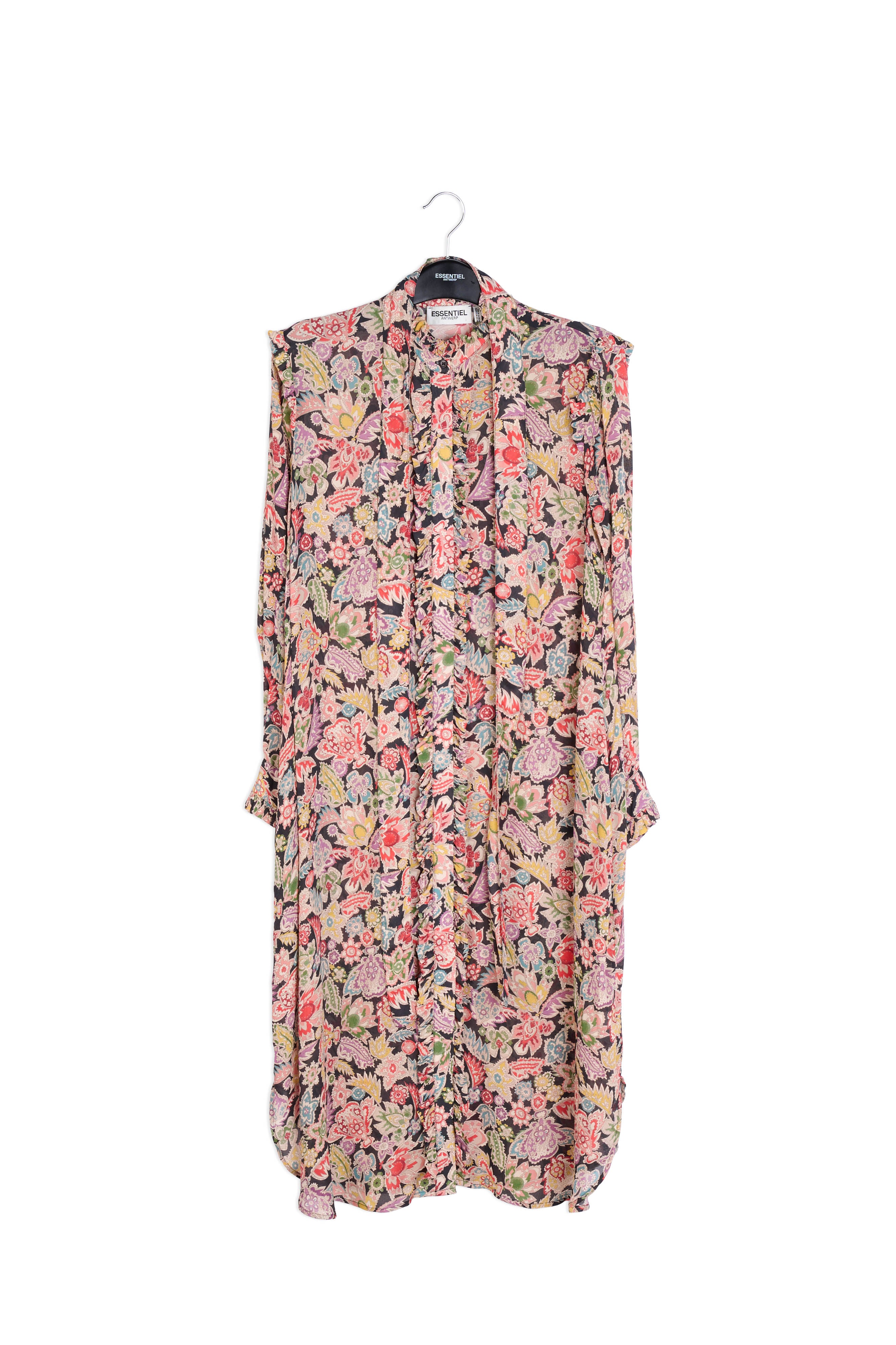 Ruffled shirt dress RE—SSENTIEL | Essentiel second hand