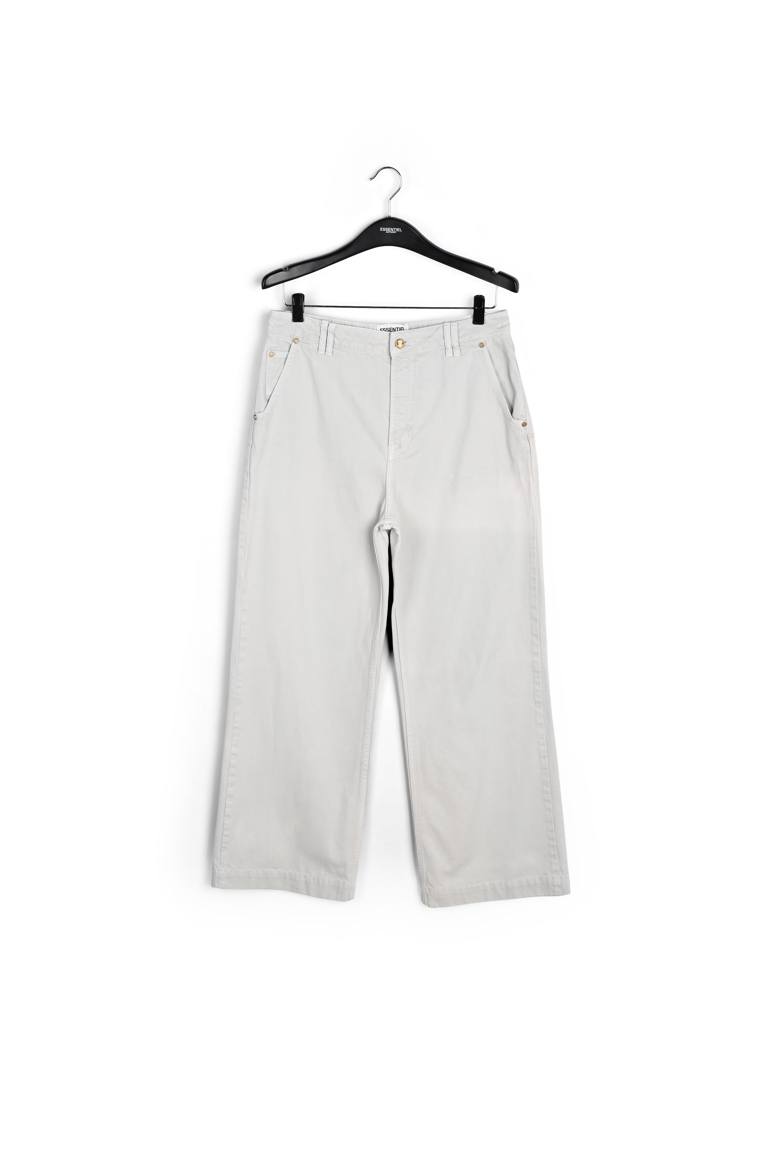 Gebroken witte jeans met wijde pijpen RE—SSENTIEL | Essentiel second hand