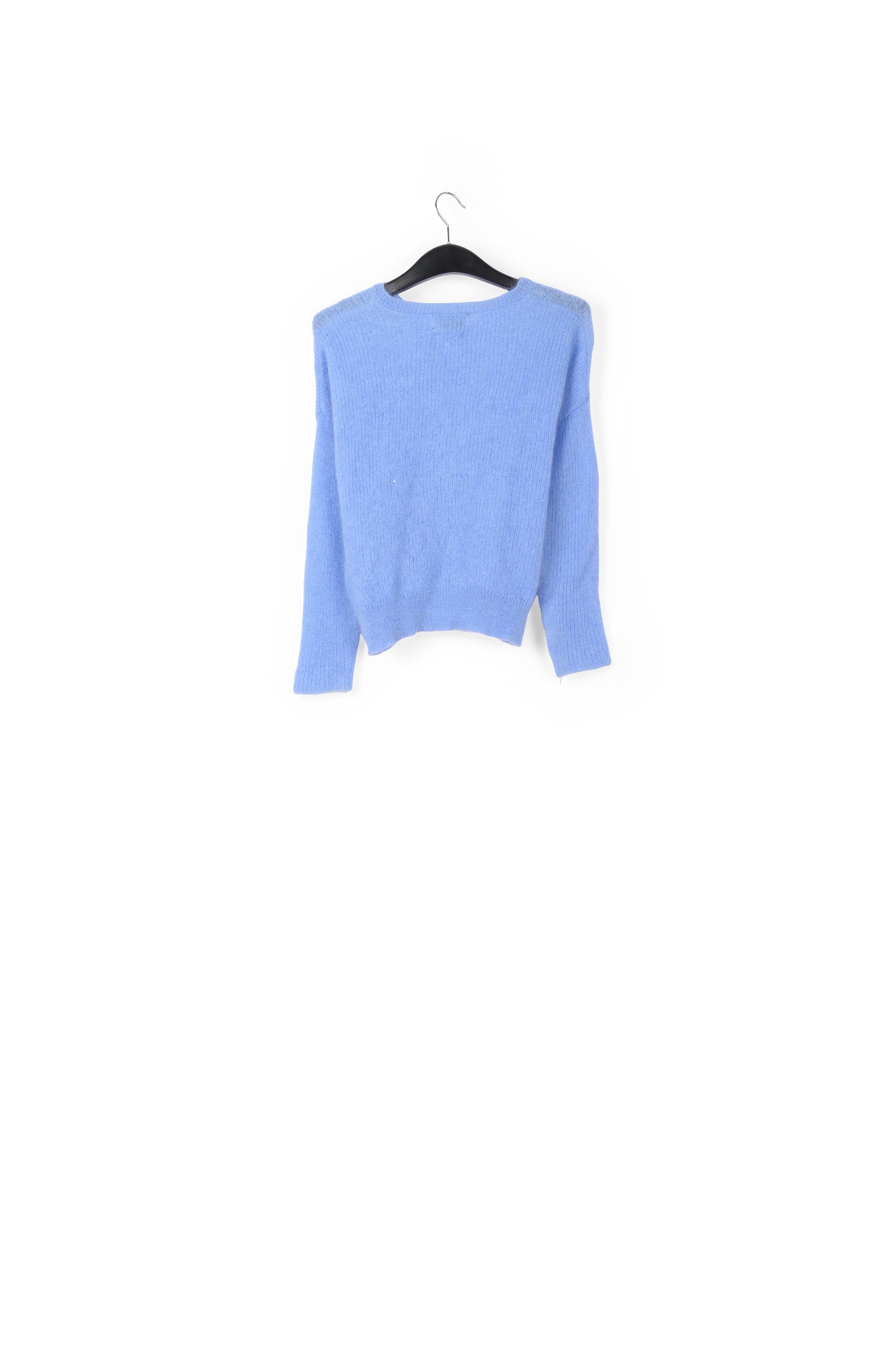 Pull oversize bleu en mohair mélangé RE—SSENTIEL | Essentiel second hand