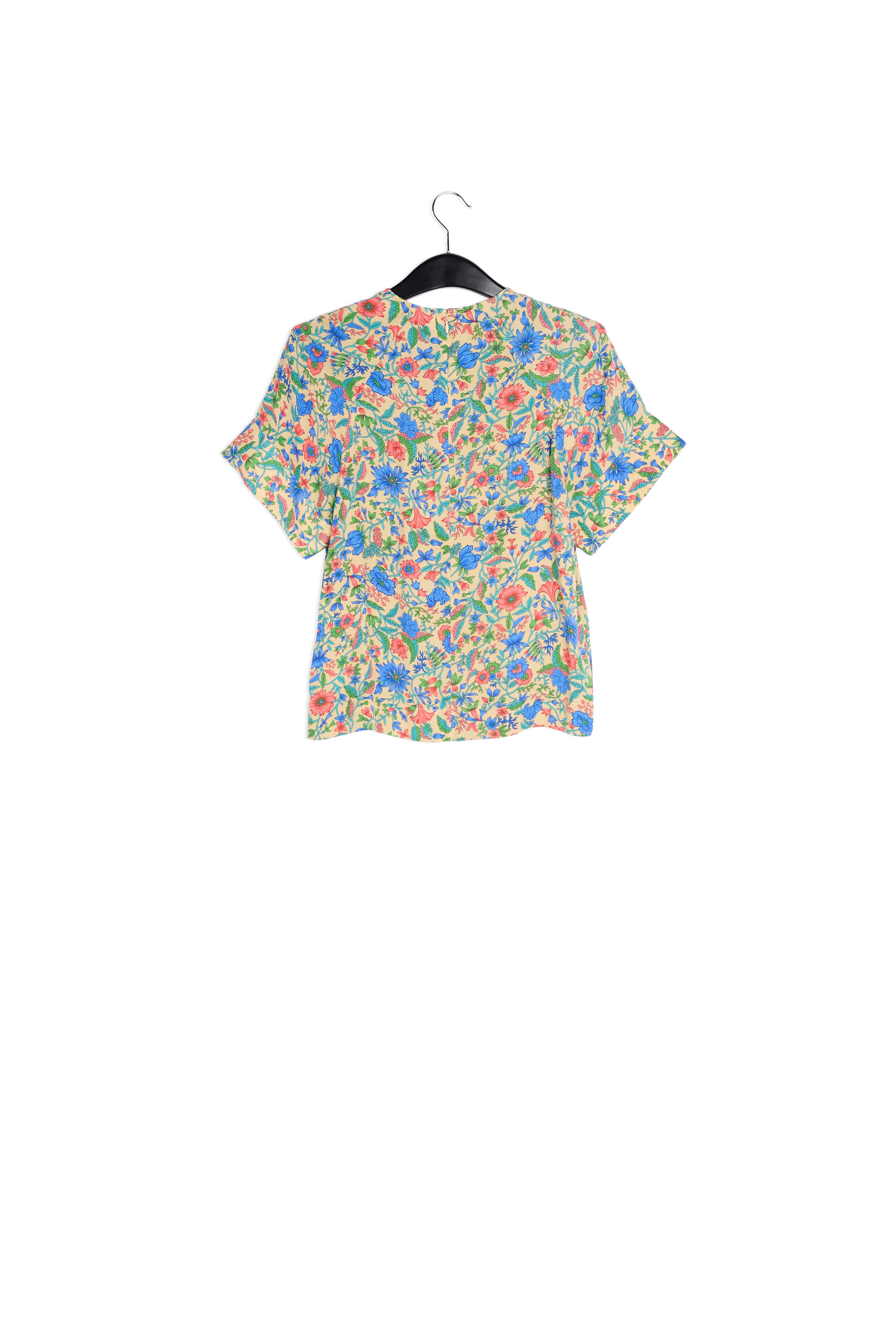 Top imprimé fleuri crème RE—SSENTIEL | Essentiel second hand