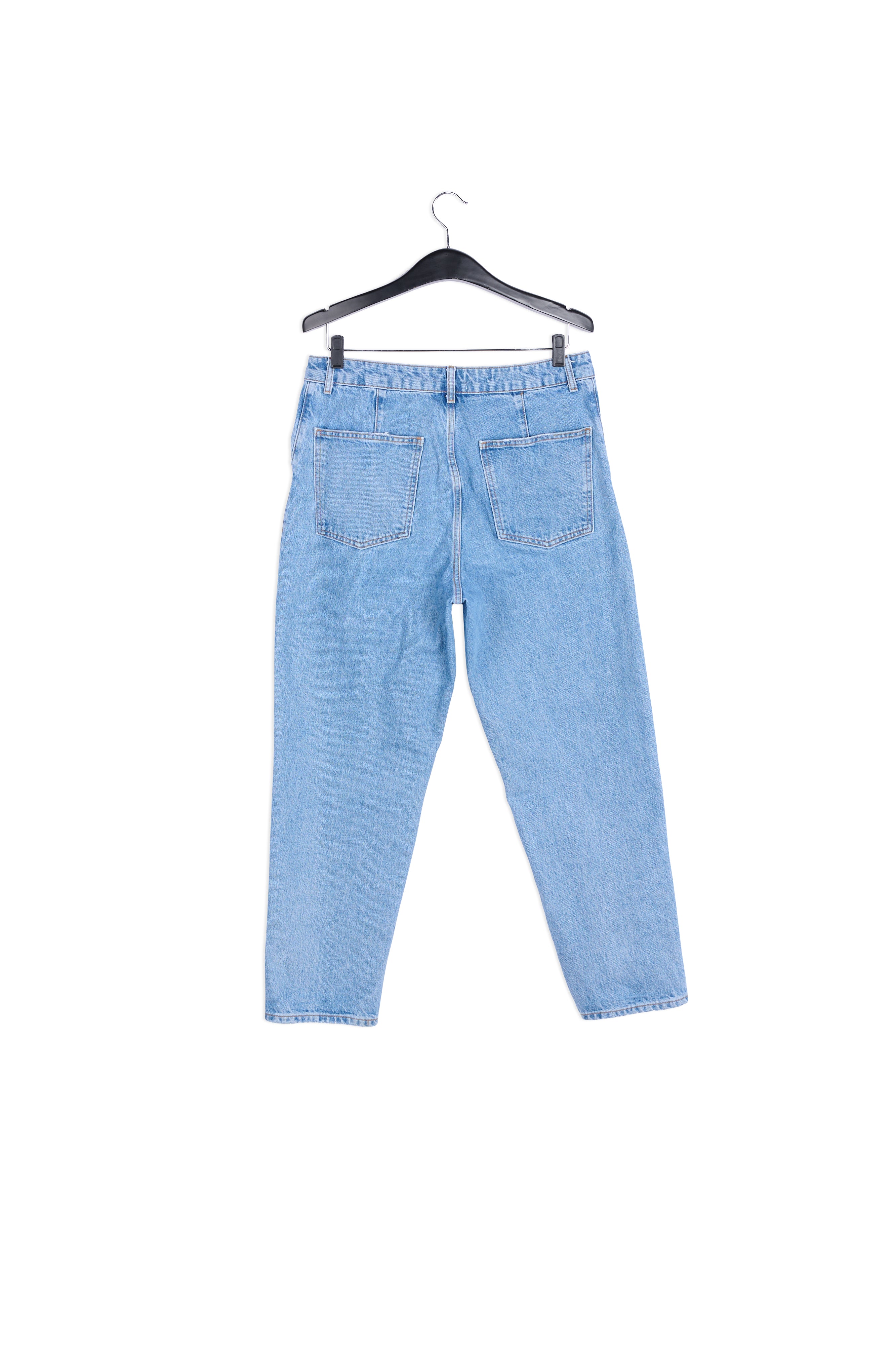 Dark blue high-rise jeans RE—SSENTIEL | Essentiel second hand