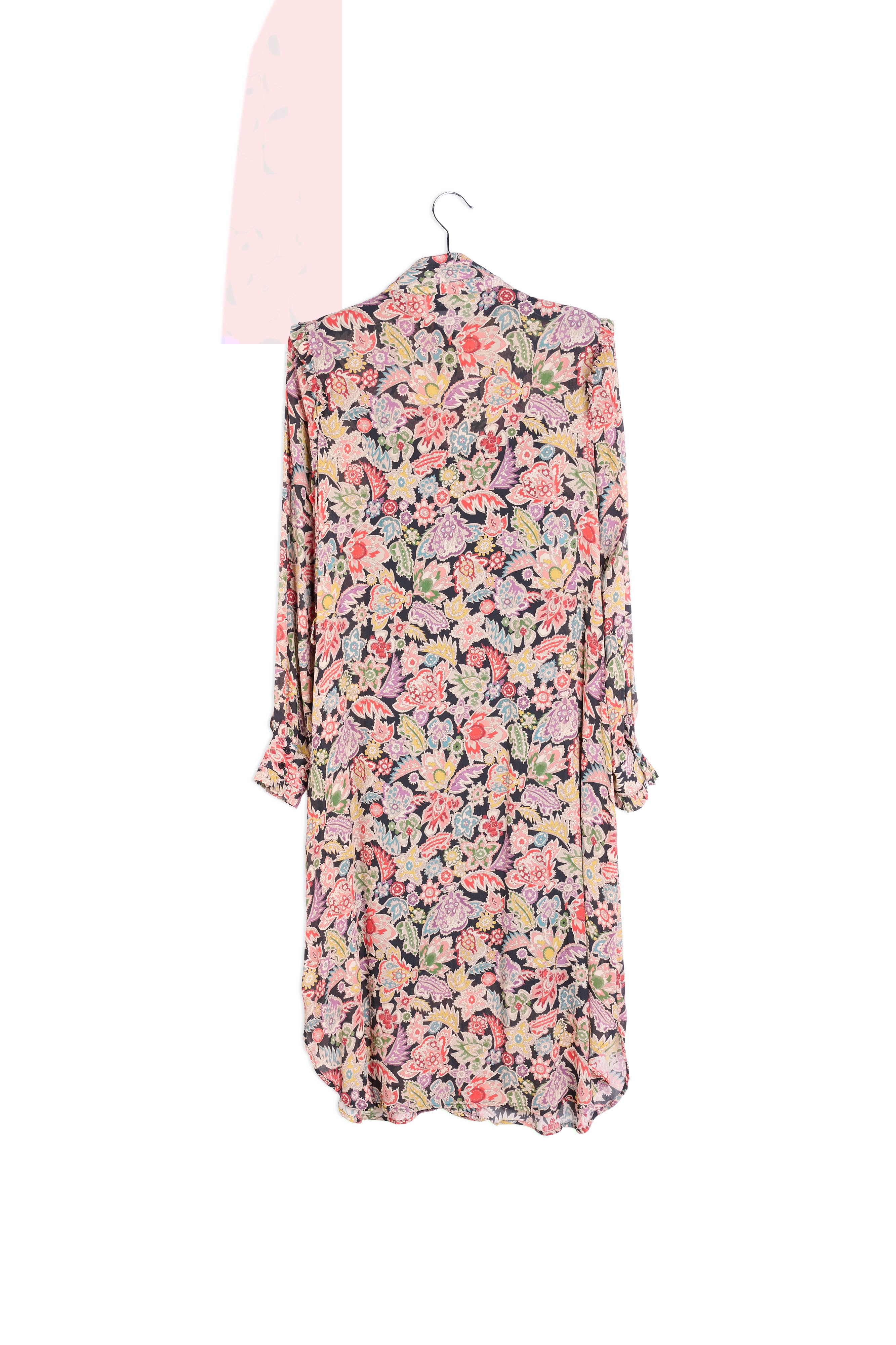 Long mulitcolored shirt dress RE—SSENTIEL | Essentiel second hand