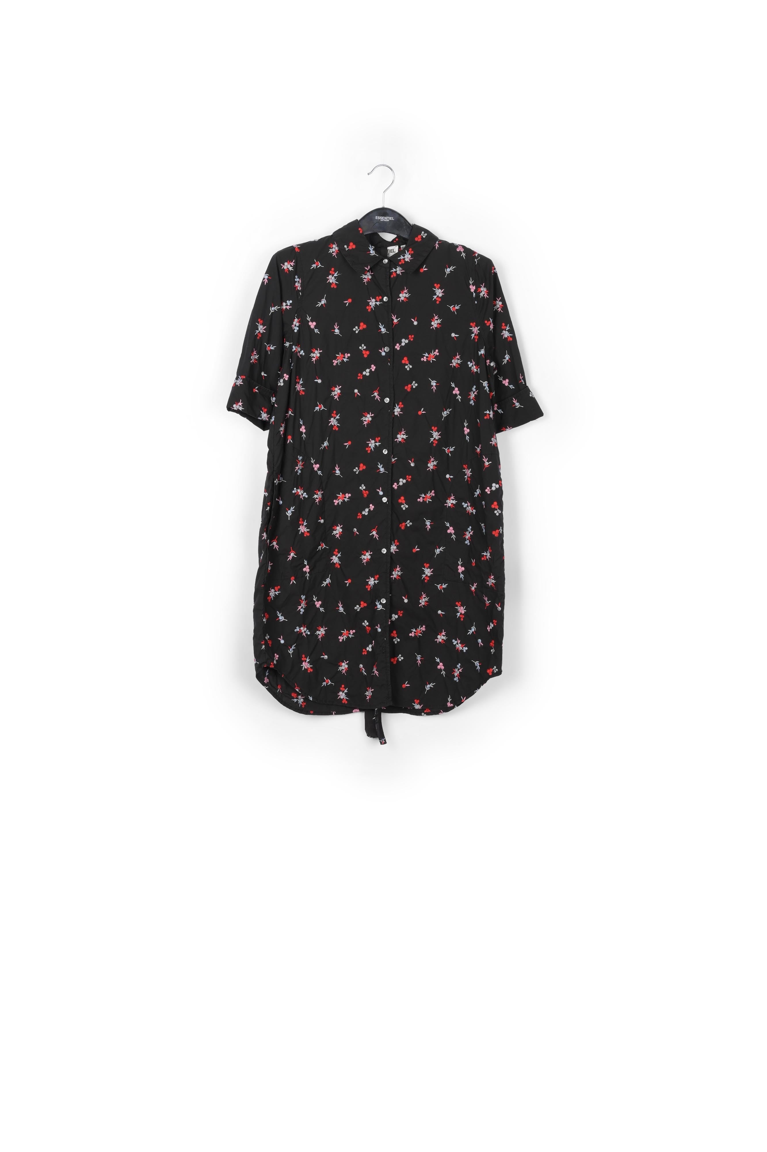 Robe chemise recouverte de broderies RE—SSENTIEL | Essentiel second hand