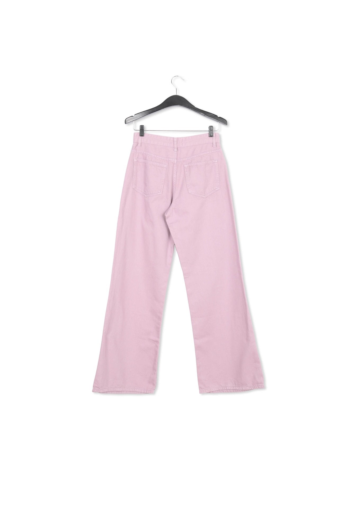 Lilac denim straight-leg jeans RE—SSENTIEL | Essentiel second hand