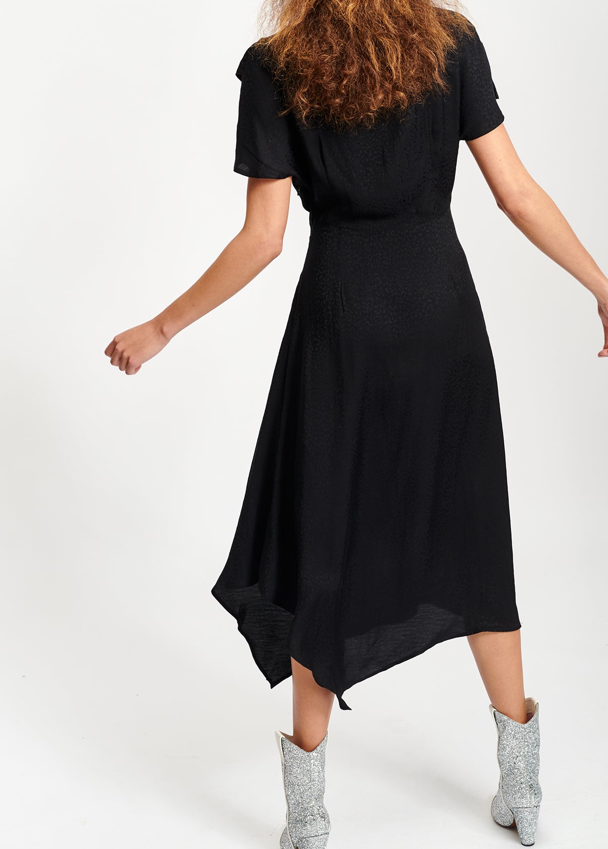 Draped midi dress RE—SSENTIEL | Essentiel second hand