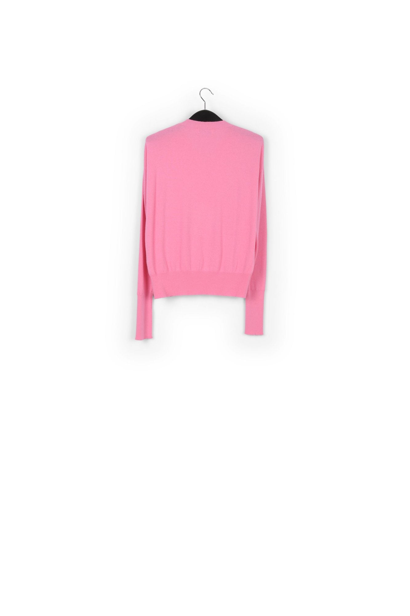 Pull rose en mélange de mérinos RE—SSENTIEL | Essentiel second hand