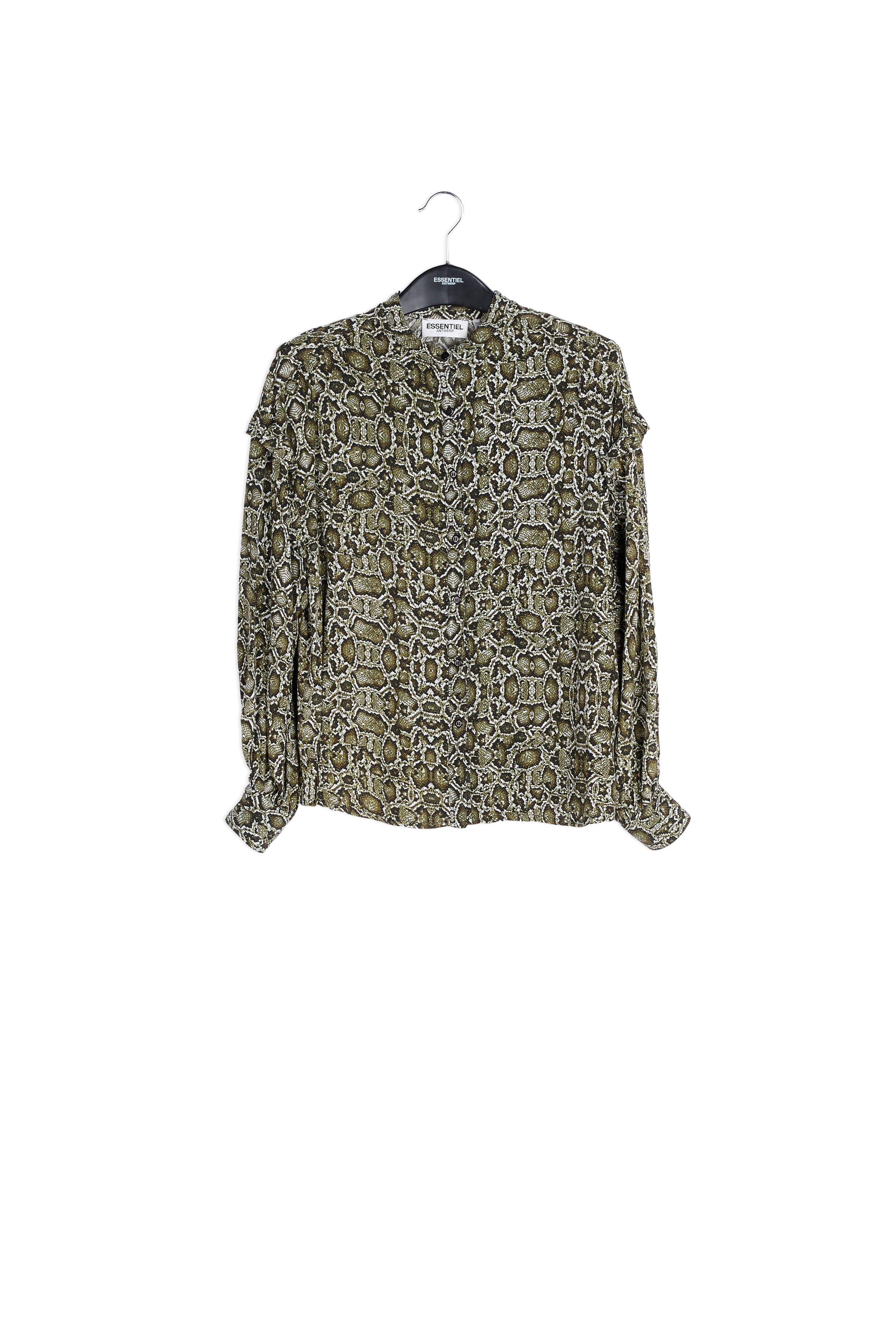 Oversized frilled shirt RE—SSENTIEL | Essentiel second hand