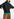 Black hoodie with colorful rhinestone embellishments Faume - seconde main