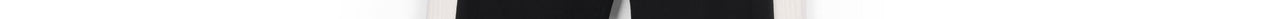 Black track pants with sideseam rib details Faume - seconde main