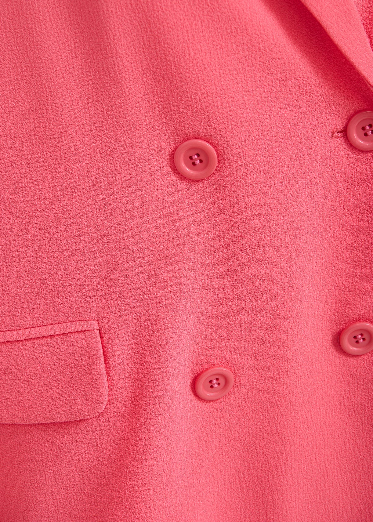 Blazer croisé rose RE—SSENTIEL | Essentiel second hand