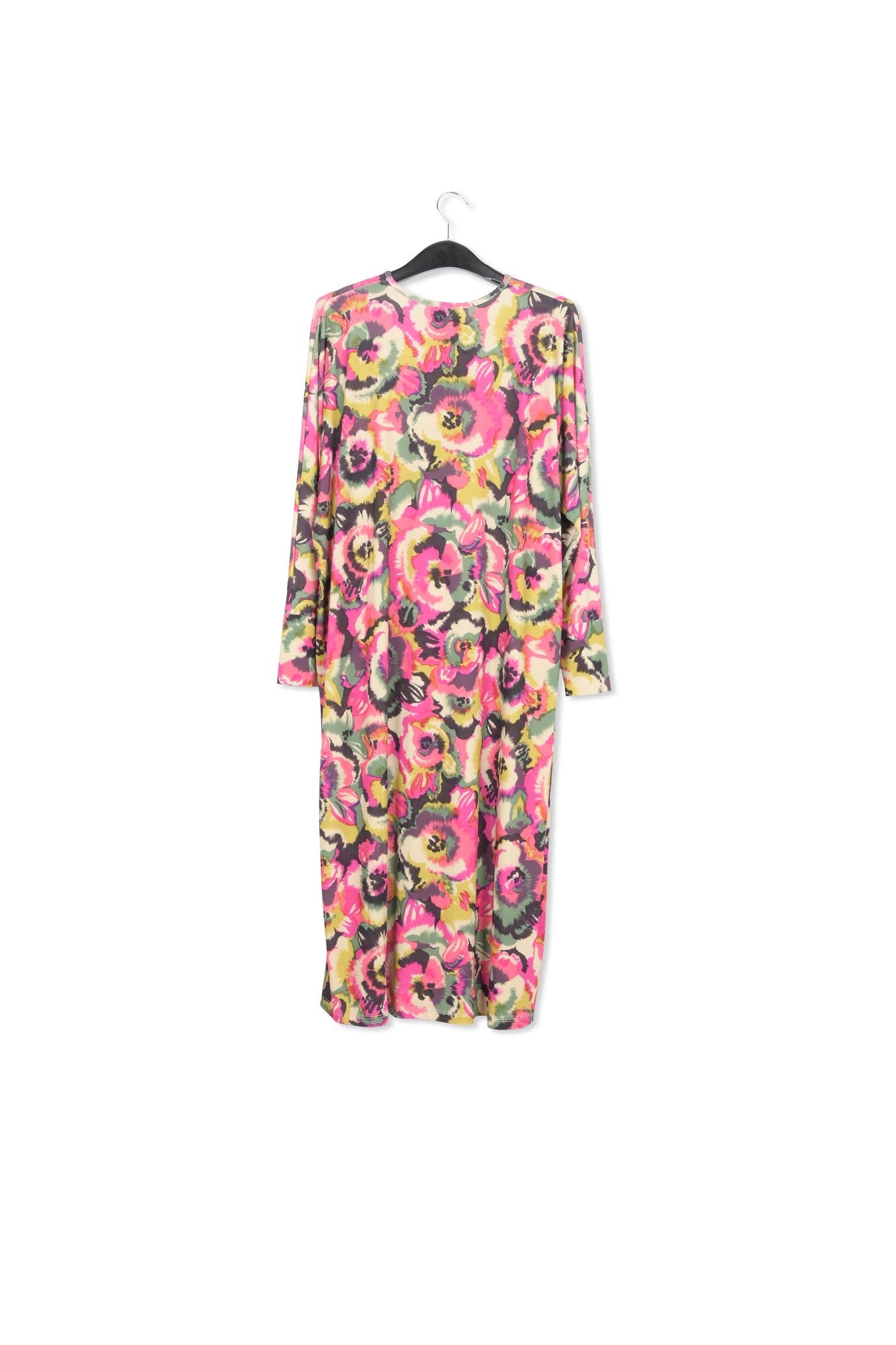 Multicolor midi-length dress with floral print RE—SSENTIEL | Essentiel second hand