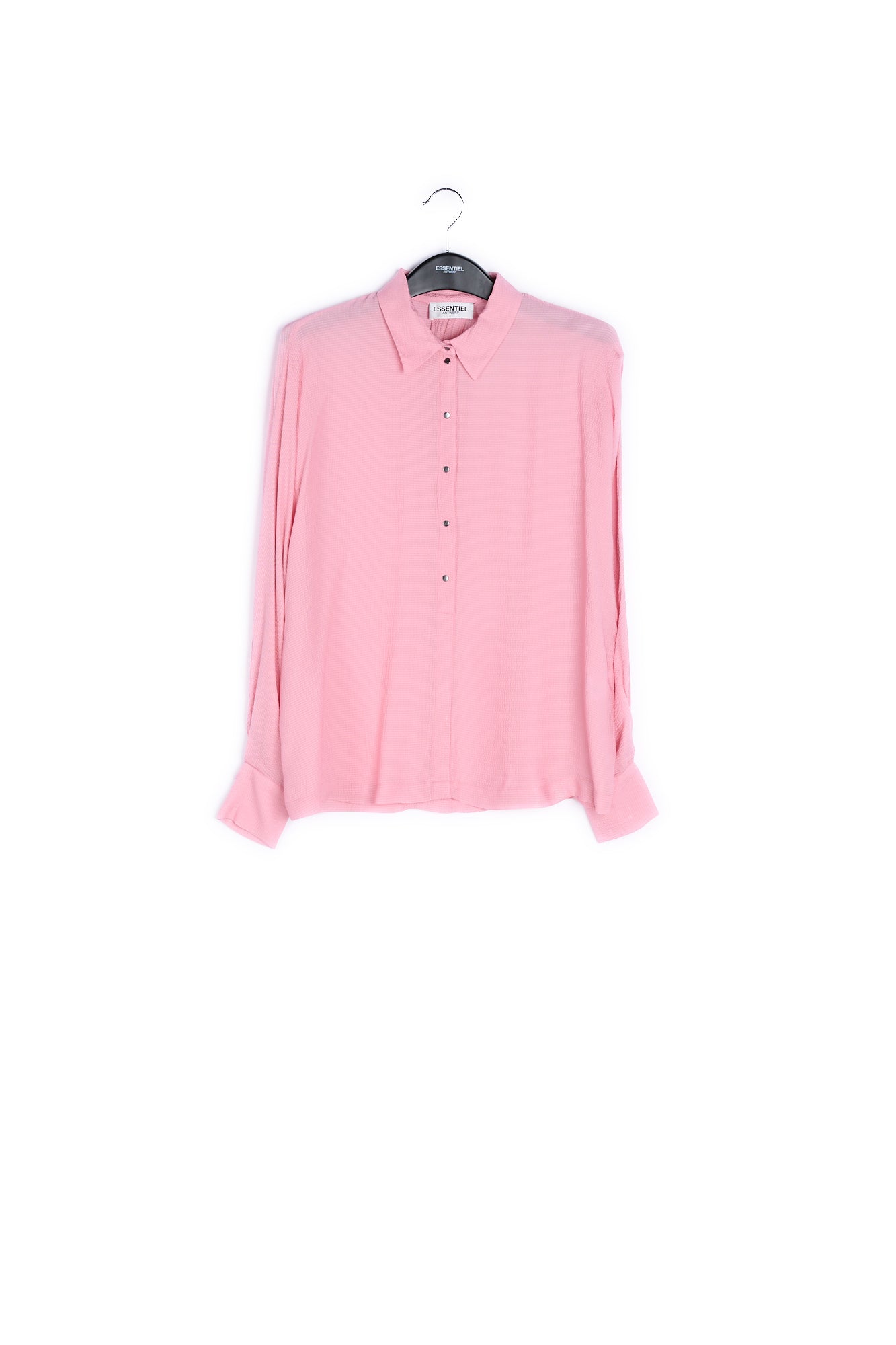 Pink oversized-fit shirt RE—SSENTIEL | Essentiel second hand