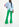 Green flared knitted pants Faume - seconde main