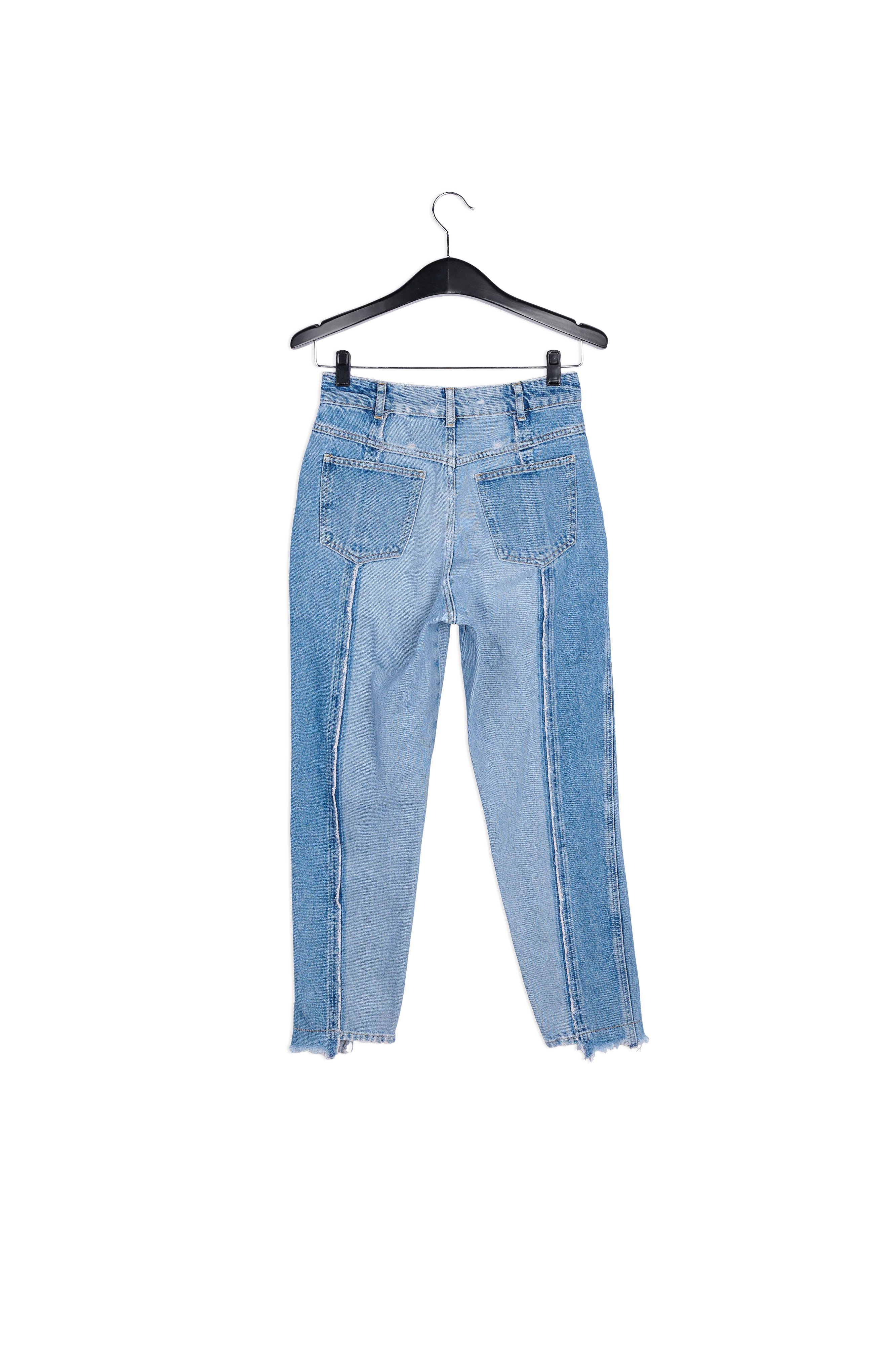 Jean boyfriend bicolore effiloché RE—SSENTIEL | Essentiel second hand