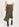 Kakigroene midirok met slangenprint Faume - seconde main