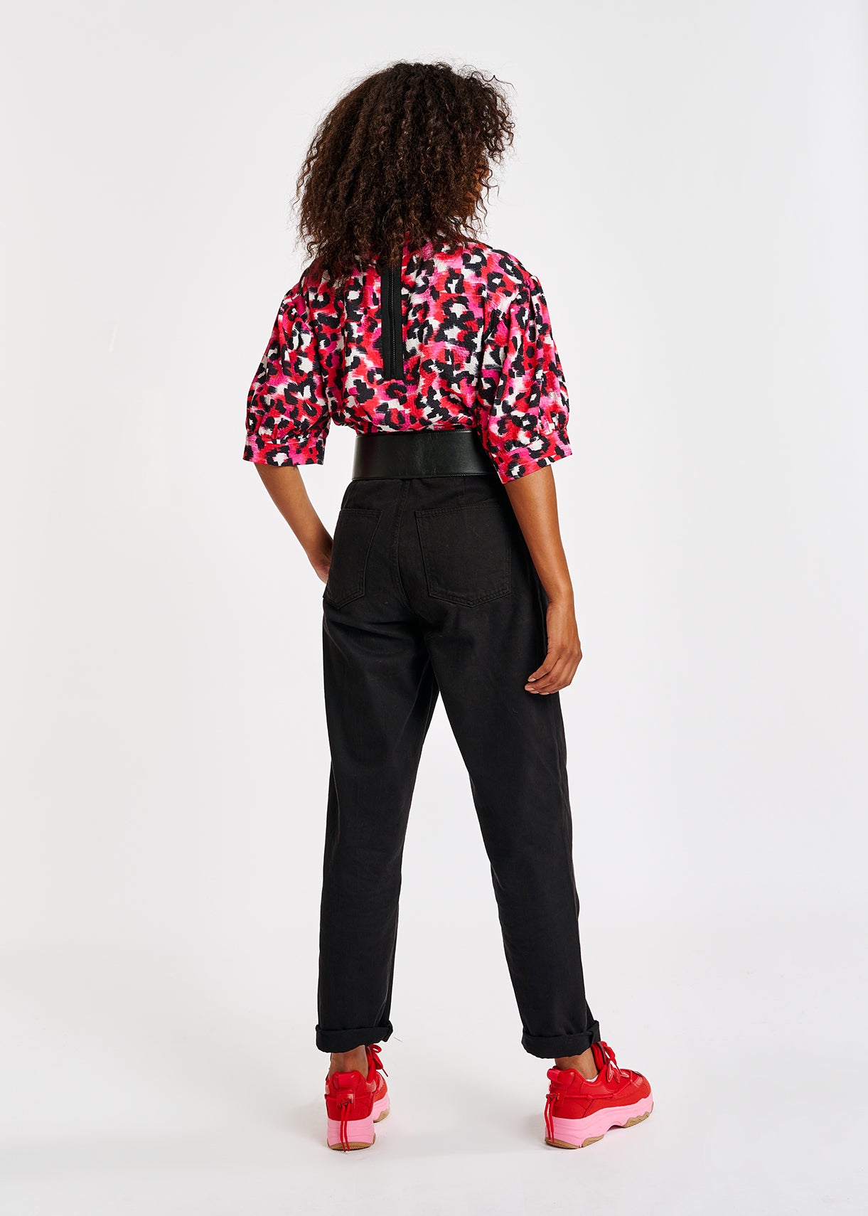 Black denim boyfriend jeans RE—SSENTIEL | Essentiel second hand