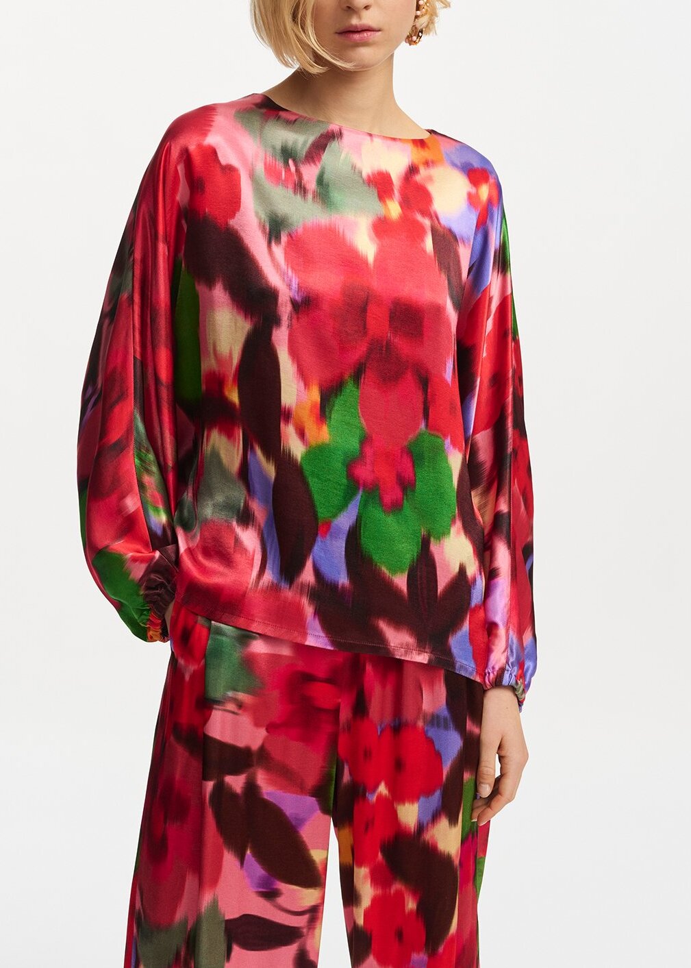 Top oversize à  imprimé fleuri RE—SSENTIEL | Essentiel second hand