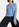 Blauwe oversized trui in mohairmix Faume - seconde main