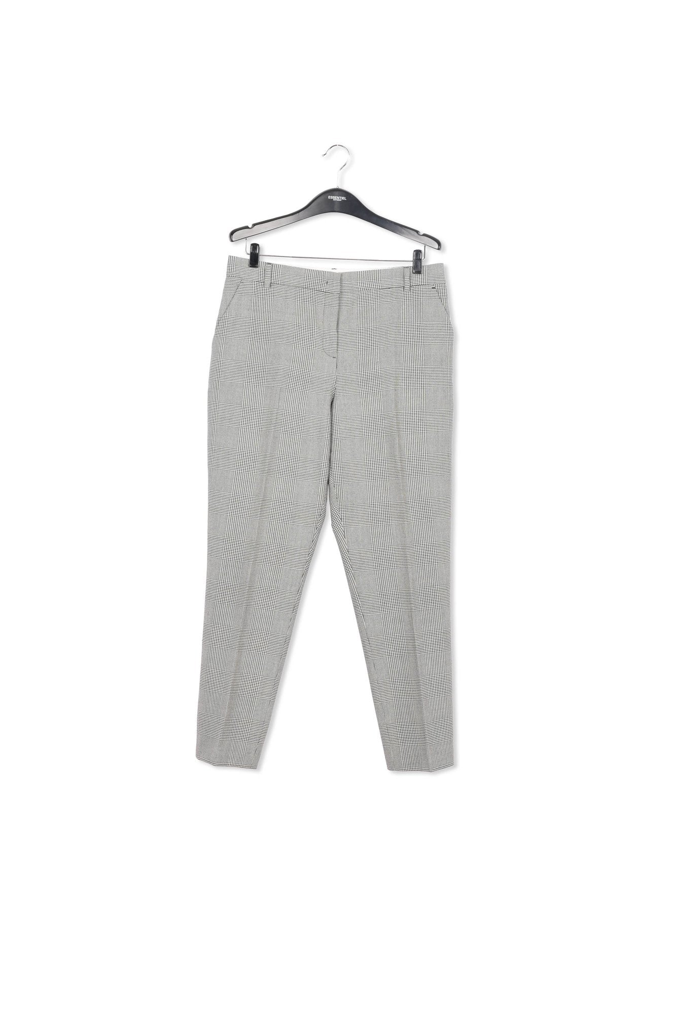 Black and white checked pants RE—SSENTIEL | Essentiel second hand