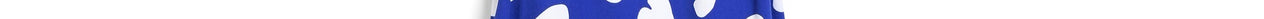 Blue and white heart print a-line dress Faume - seconde main