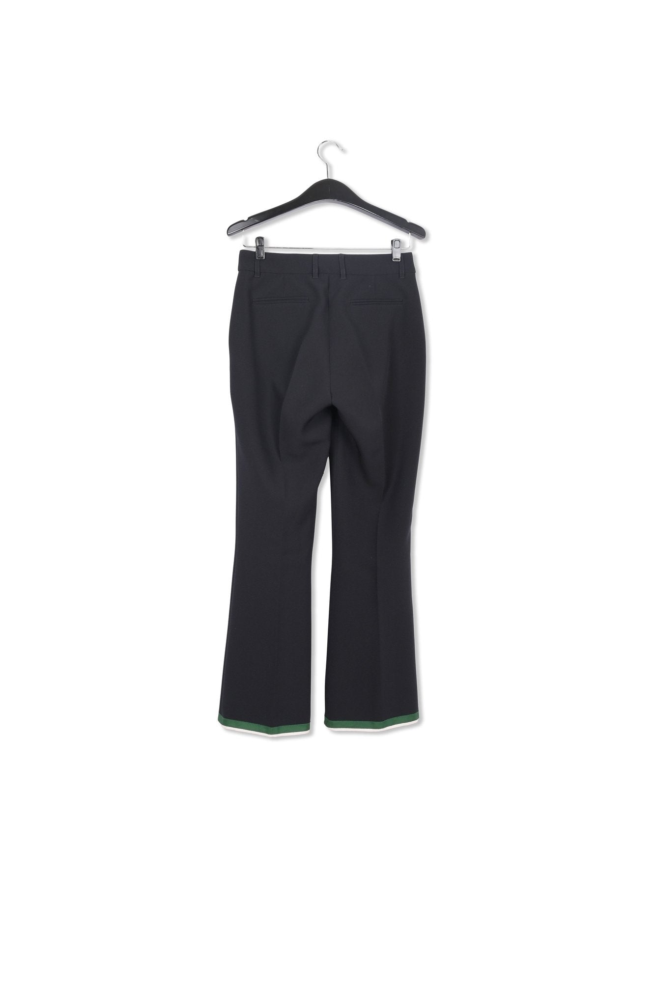 Black flared-fit pants RE—SSENTIEL | Essentiel second hand