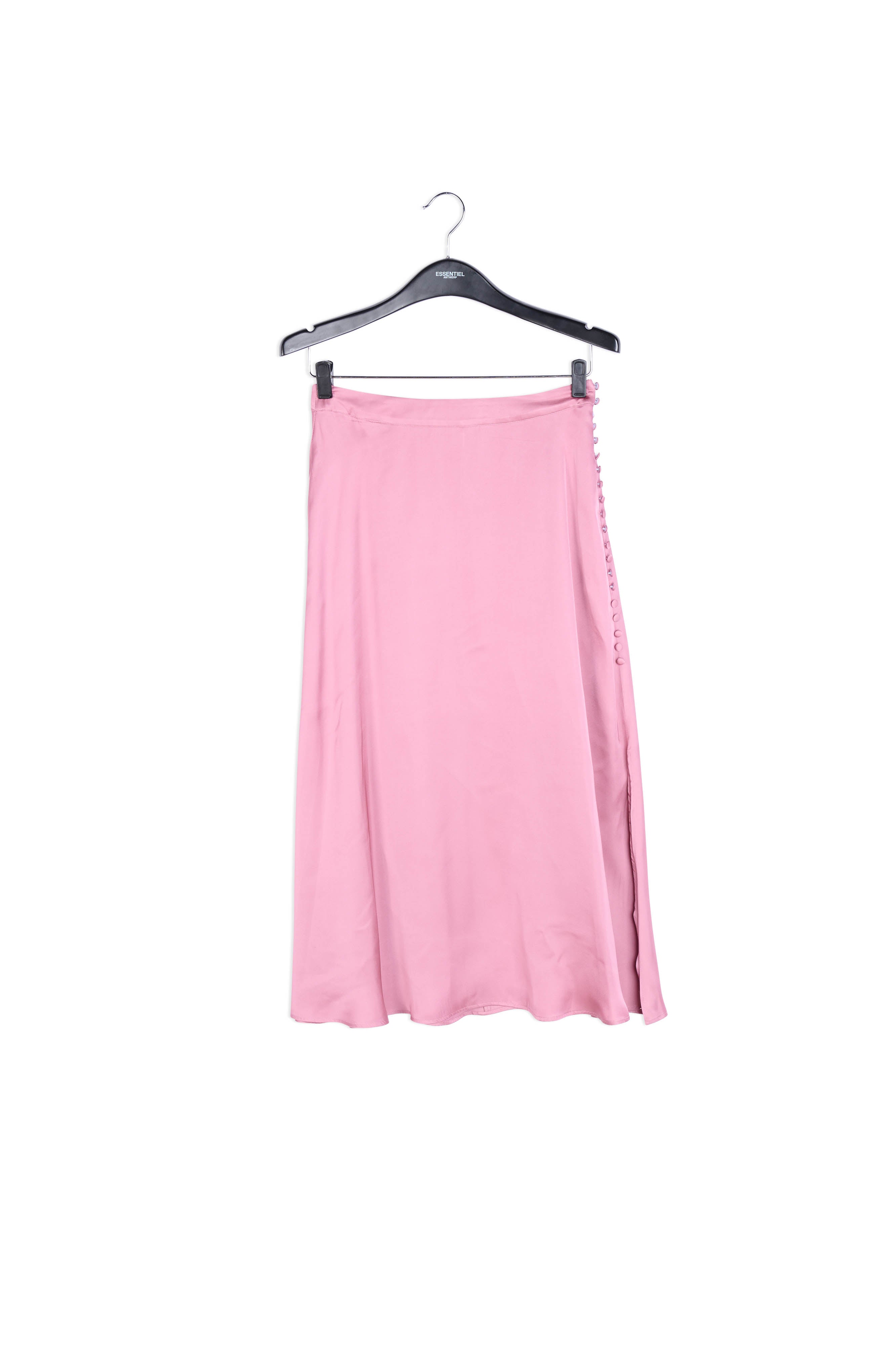 Dusty pink midi skirt RE—SSENTIEL | Essentiel second hand