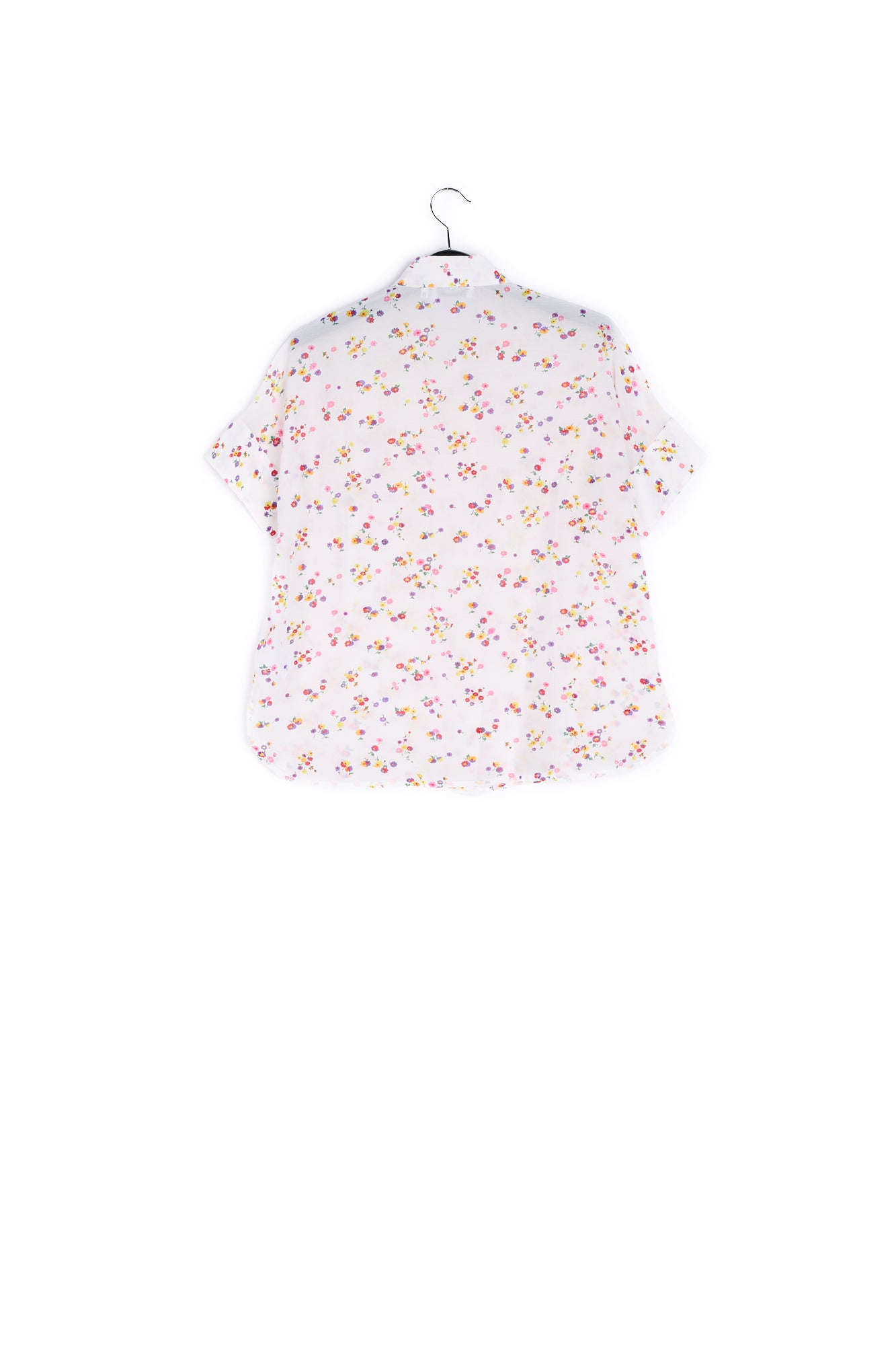 White floral shirt RE—SSENTIEL | Essentiel second hand